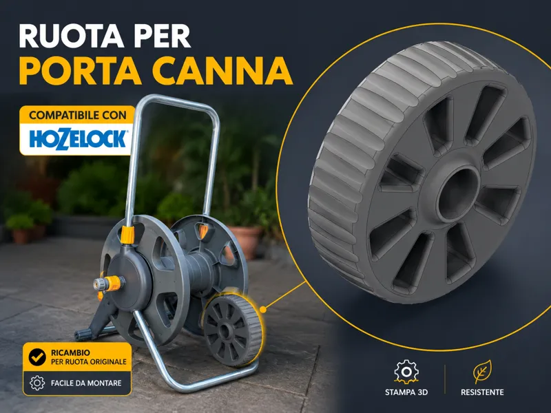 Ruota per porta canna acqua Hozelock