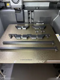 faster print time, less filament, better quality