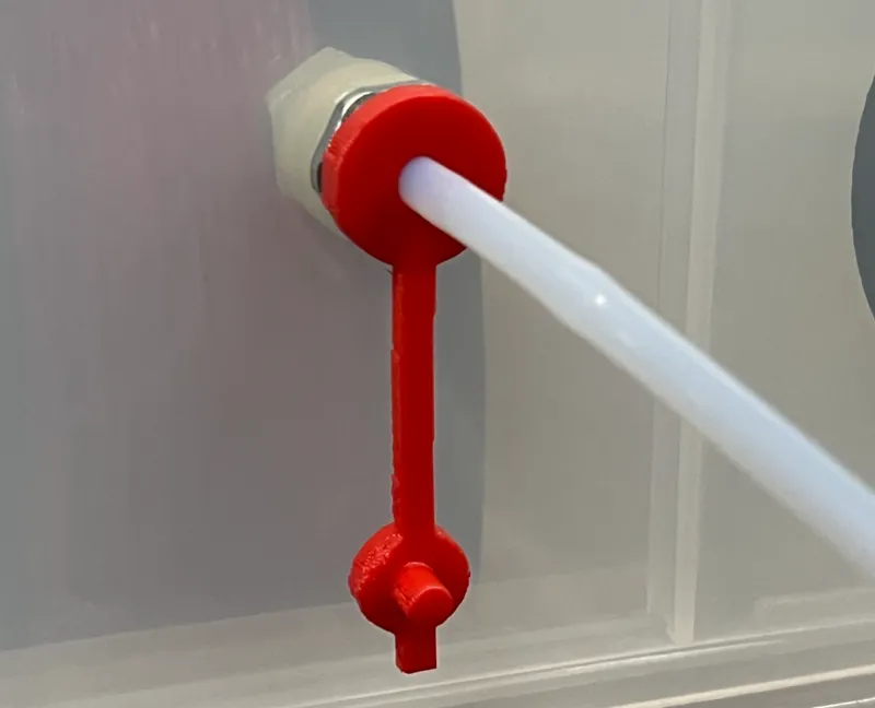 TPU Gromet with attached Plug