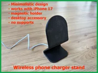 wireless phone stand iPhone 17 with case
