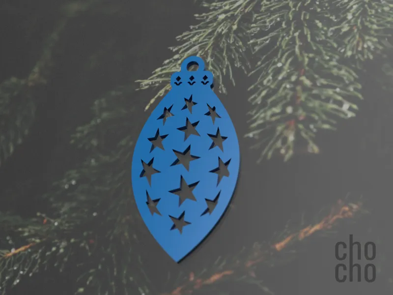 Ornament Christmas Tree Elliptic (4)