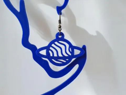 Planet Earrings