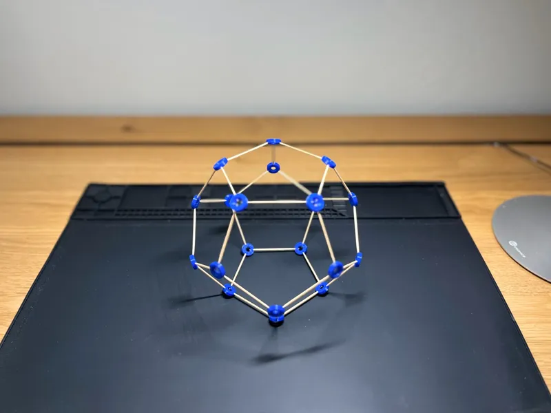 Toothpick Dodecahedron