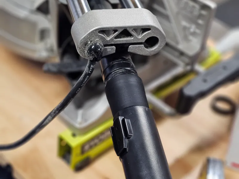 DeWalt DWS 779 Miter Saw to Ego Shop Vac Adapter