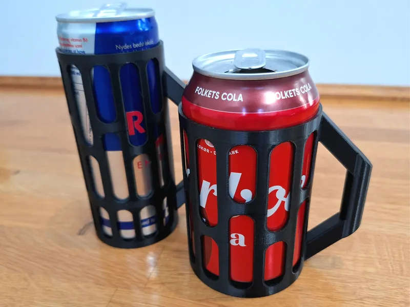 Death star wall pattern can holder