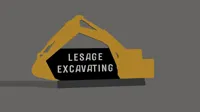 LESAGE Excavating Sign "requested"
