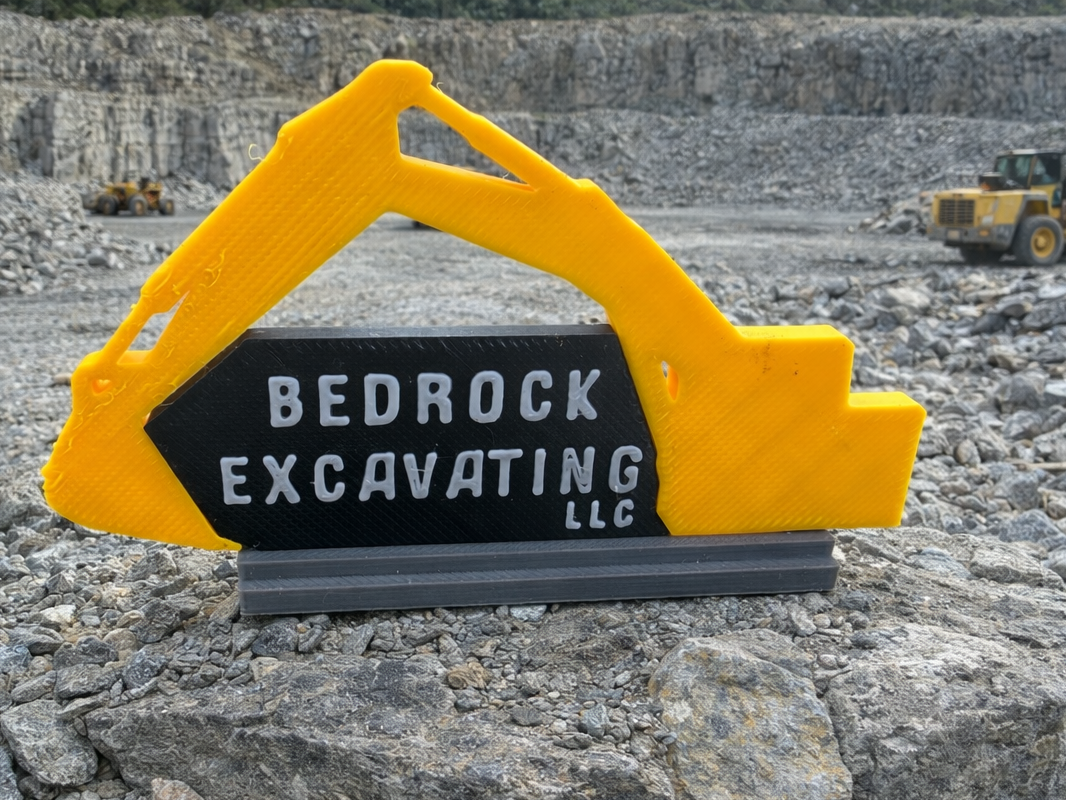 1/64 excavator sign