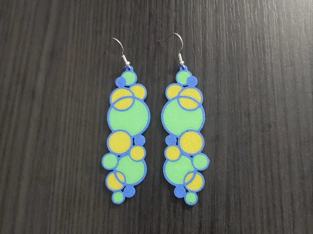 Citrus Orbit - Earrings