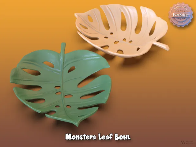 Monstera Leaf Bowl