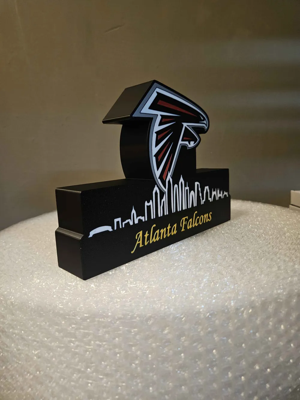 NFL Lightbox Atlanta Falcons with skyline! - Free 3D Print Model ...