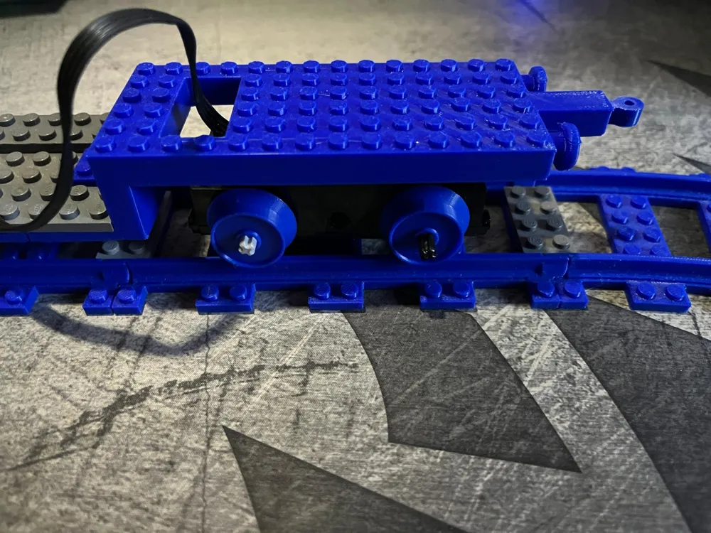 Train Base for Lego Tracks - Free 3D Print Model - MakerWorld