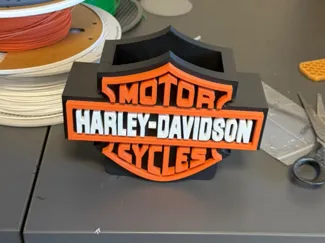 Harley Davidson Desktop Storage