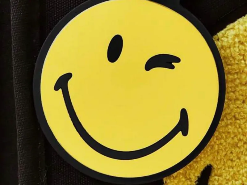 LLavero Carita Feliz - Happy face keychain 
