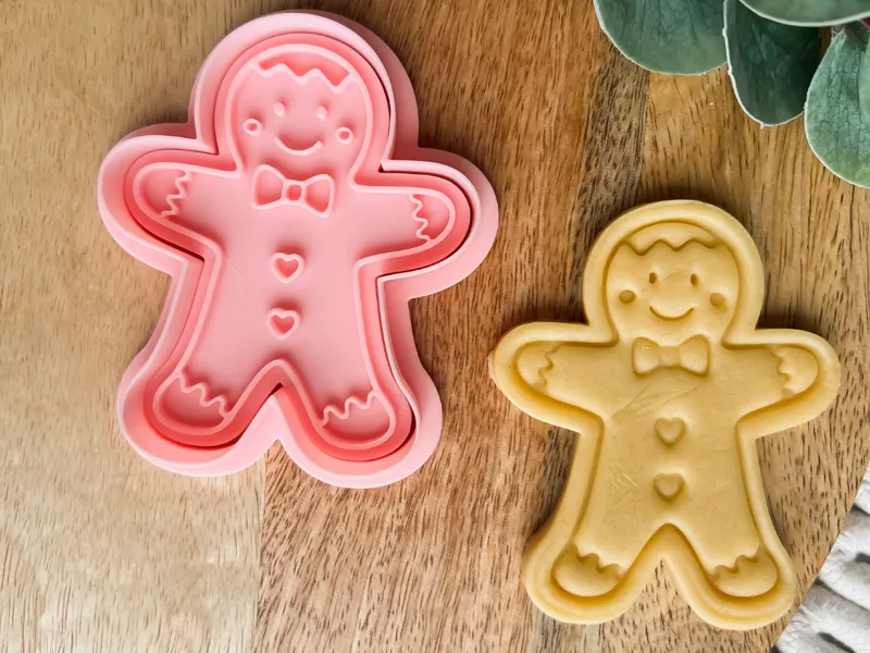 Gingerbread Cookie cutter + stamp