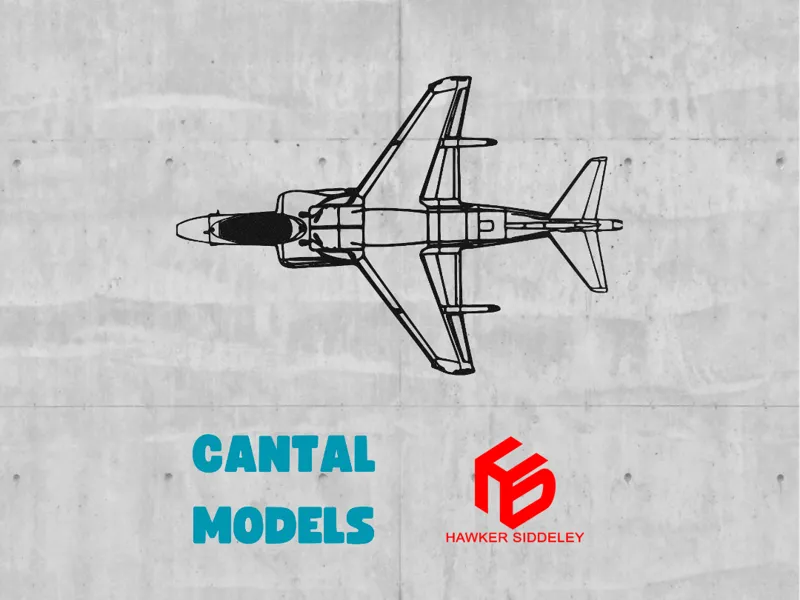 HARRIER JUMP JET #4 | 2D WALL ART