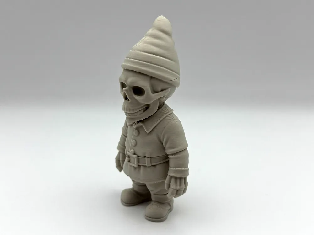 Skeleton Garden Gnome by Stigern MakerWorld: Download Free 3D Models