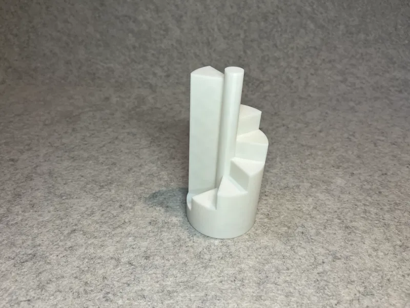 Dollhouse castle spiral staircase miniature house