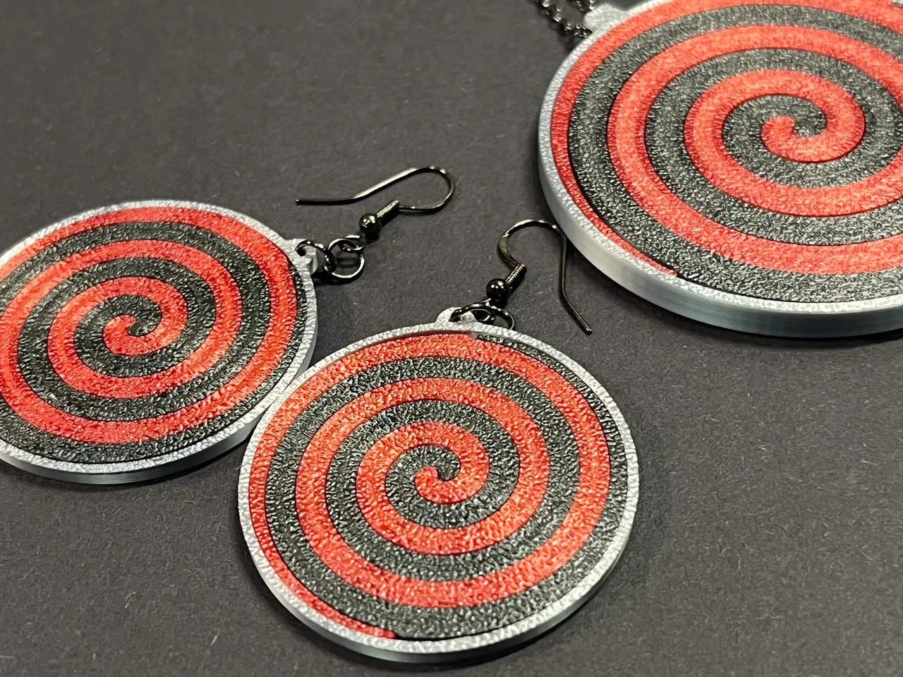 Hypnos's favorite earrings and pendant(Greek God) view 2