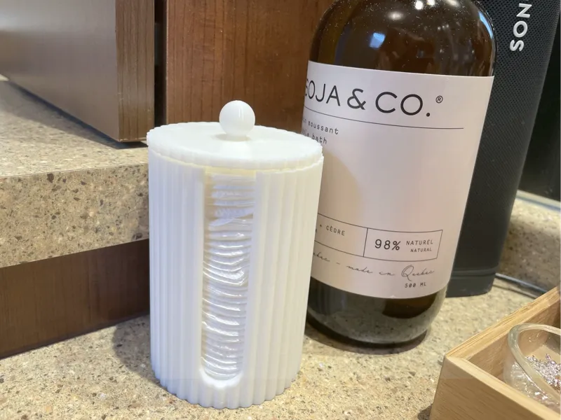 Cotton pad dispenser