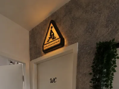 Explosion Hazard Toilet LED Lamp