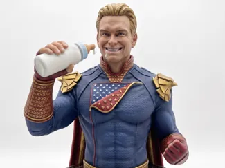 Homelander Collectible Bust The Boys - "Milk Time"