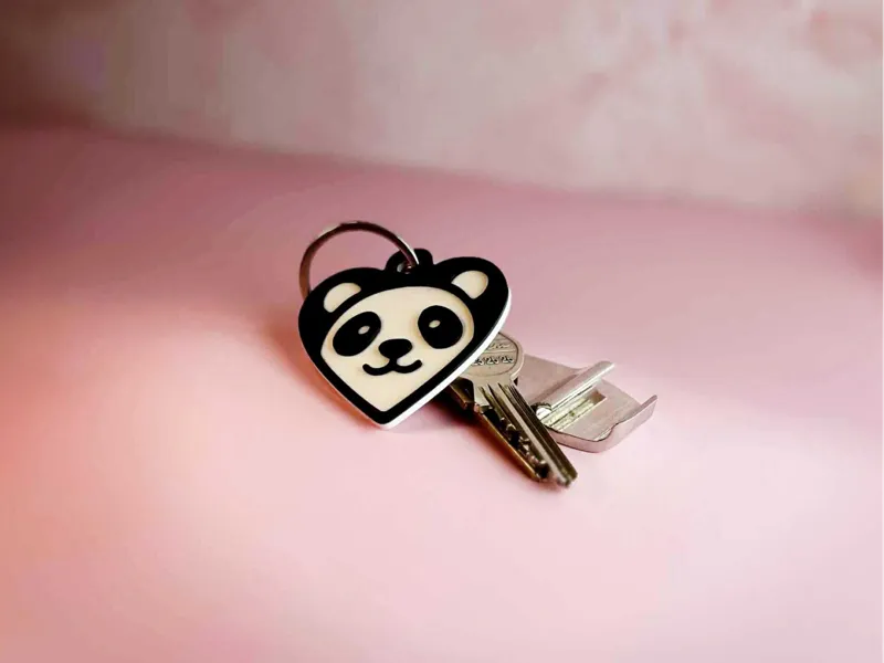 The Panda! - CuteLayer Friends keychain series