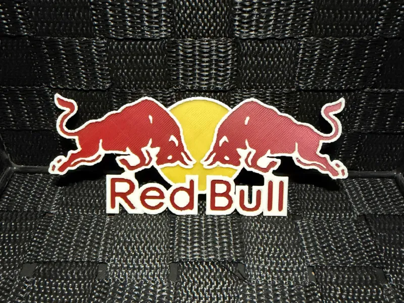 Red Bull Logo- Hueforge