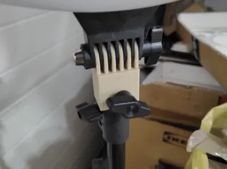 Ring LED lamp replacement mount bracket 