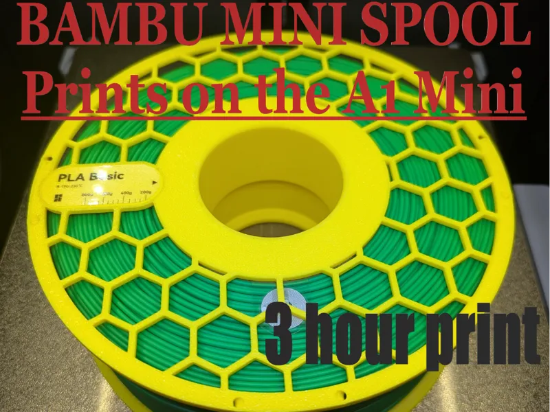Bambu Lab refill spool MINI hex