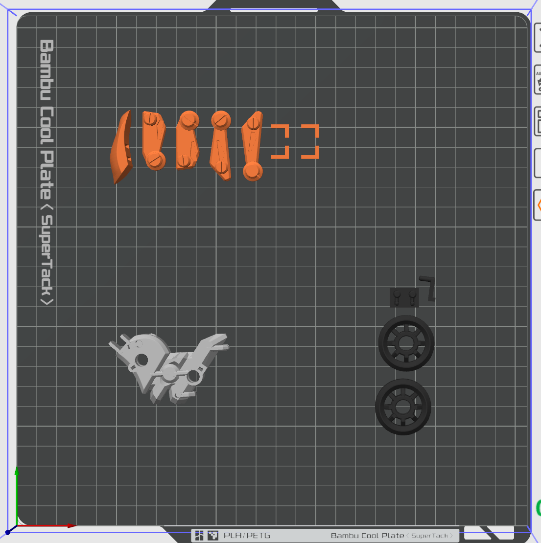 Miniatura 2 do modelo 3D 超跑小摩托车V2.3  (无支撑，无需五金件）