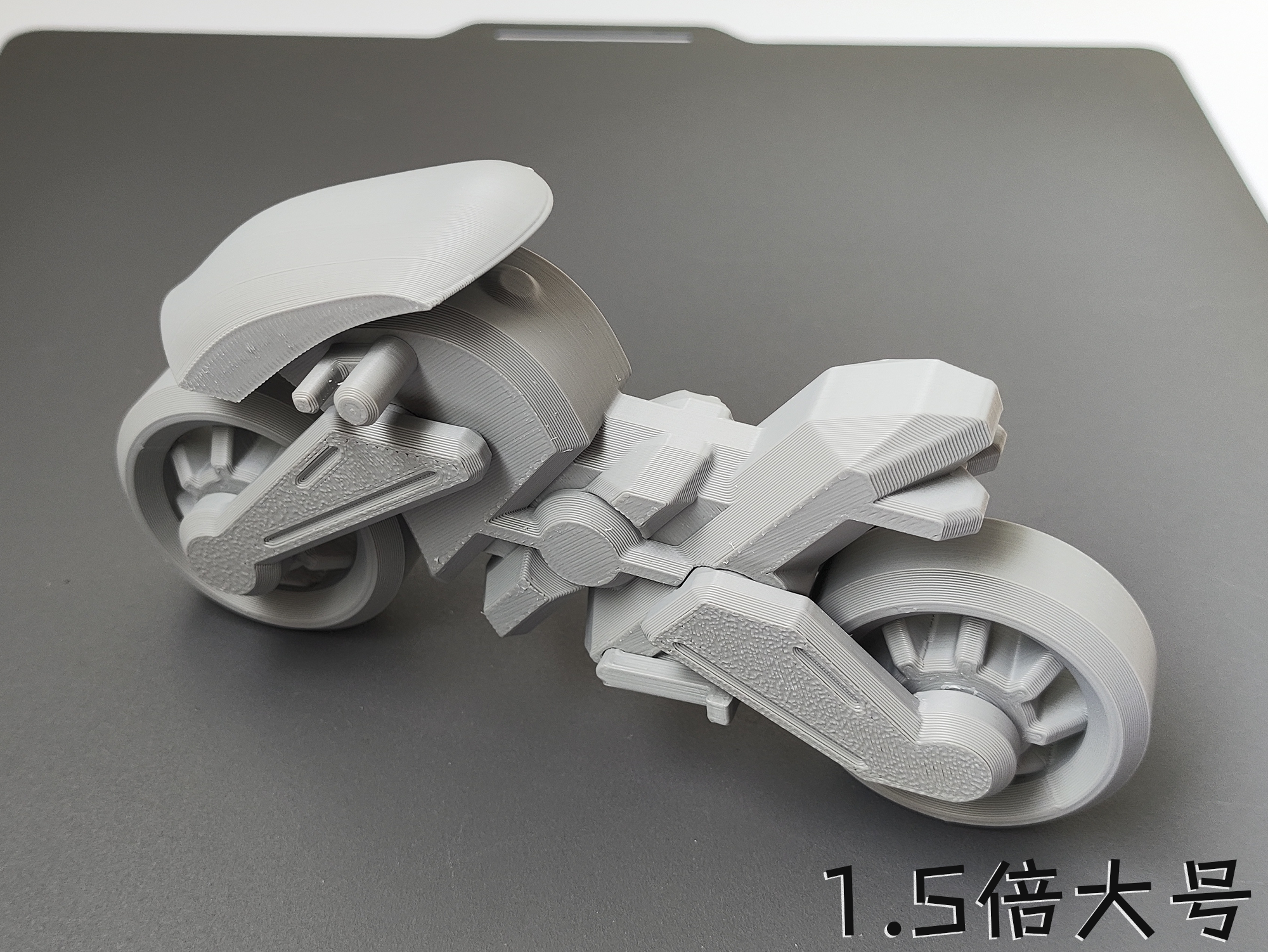 Miniatura 3 do modelo 3D 超跑小摩托车V2.3  (无支撑，无需五金件）