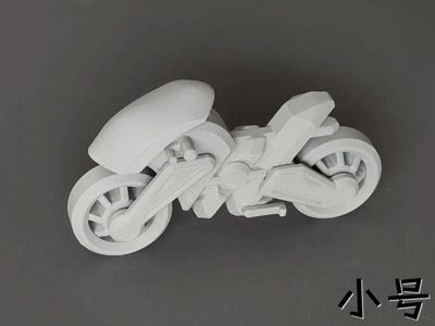 Supercar Mini Motorcycle V2.3 (no supports, no hardware needed)