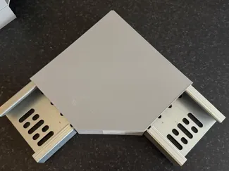 Steel Cable Tray 90 Corner Cover