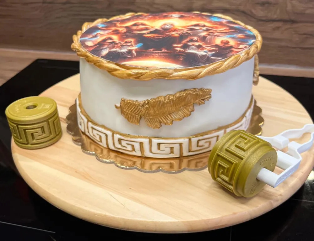 Texture Rollers – Greek Patterns #16 - Free 3D Print Model - MakerWorld