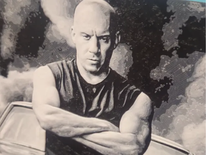 Vin Diesel/fast and the furious/Hueforge