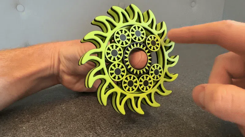 Solar Spinner