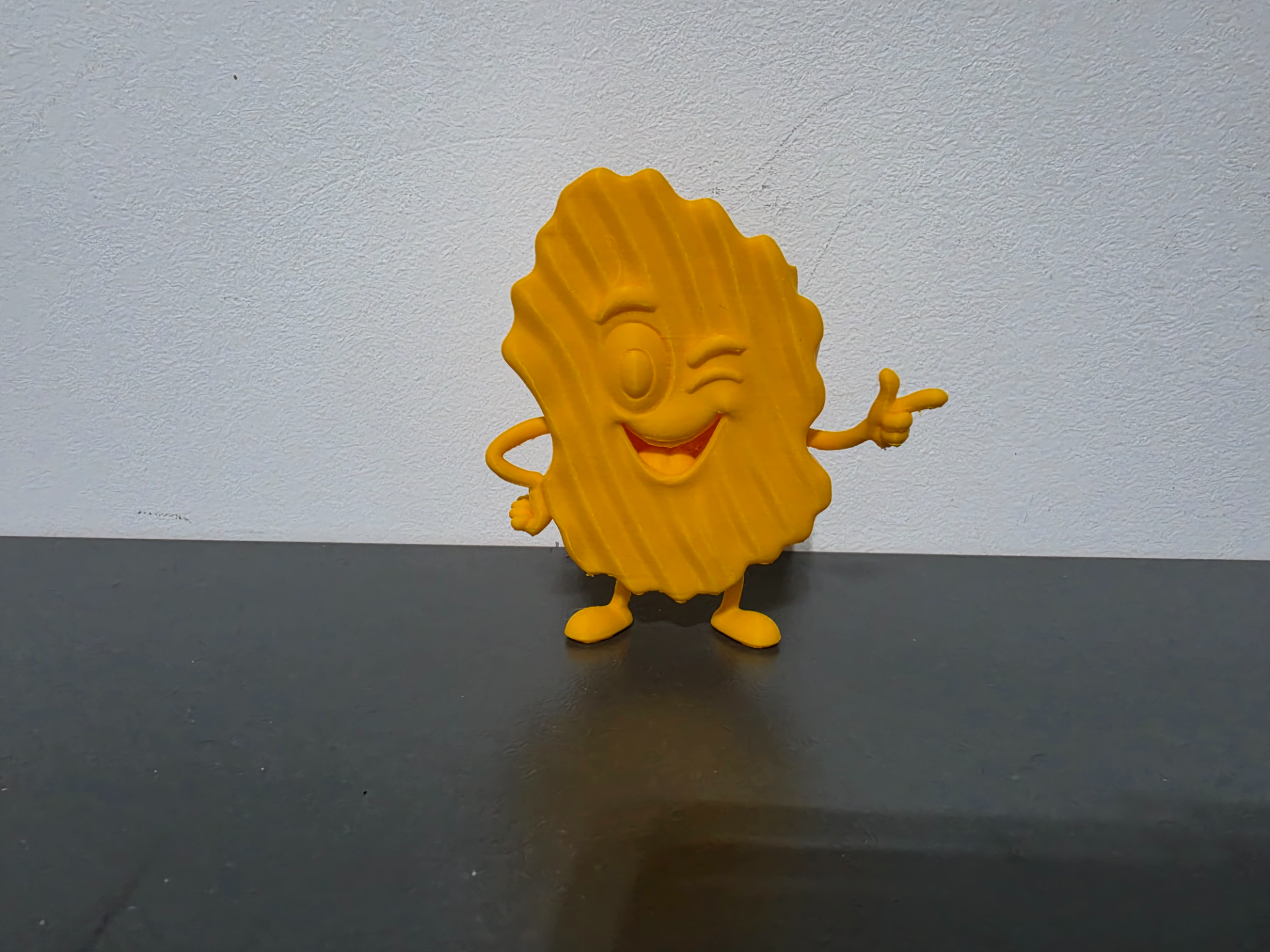 Chip Kartoffel geriffelt