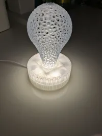 Lightbulb top 0.2mm layer, 2 walls, 15% infill
