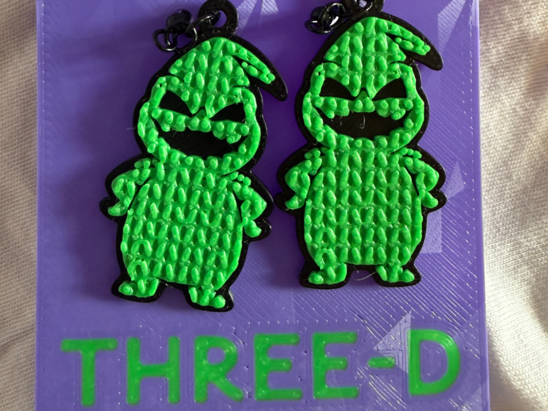 Knit Oogie Boogie Earrings - 1