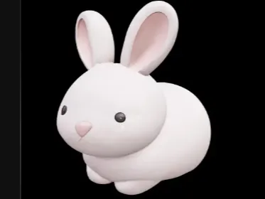 Easter cute bunny