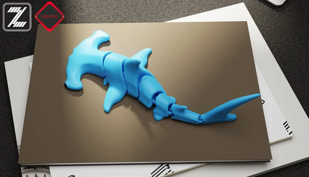 Hammerhead Model Making Articulated Hammerhead shark by Pikachuda MakerWorld: Download Free 3D ...