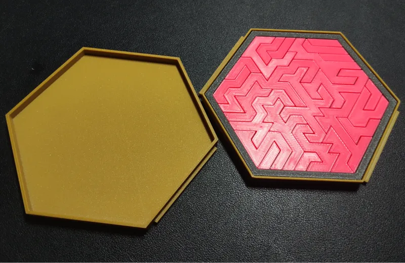 Puzzle Hex Box