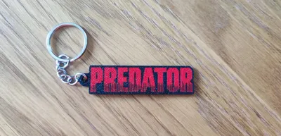 Predator Keychain by StefanoMamosMakerWorld: Download Free 3D Models