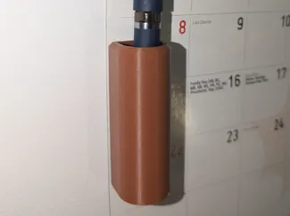 Magnetic pen holder