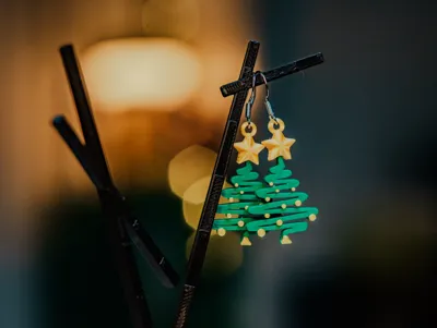 Christmas Tree Earrings