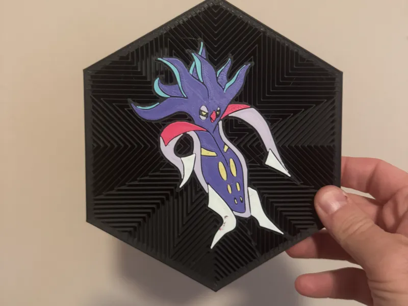 #687 Malamar Hex Wall Art