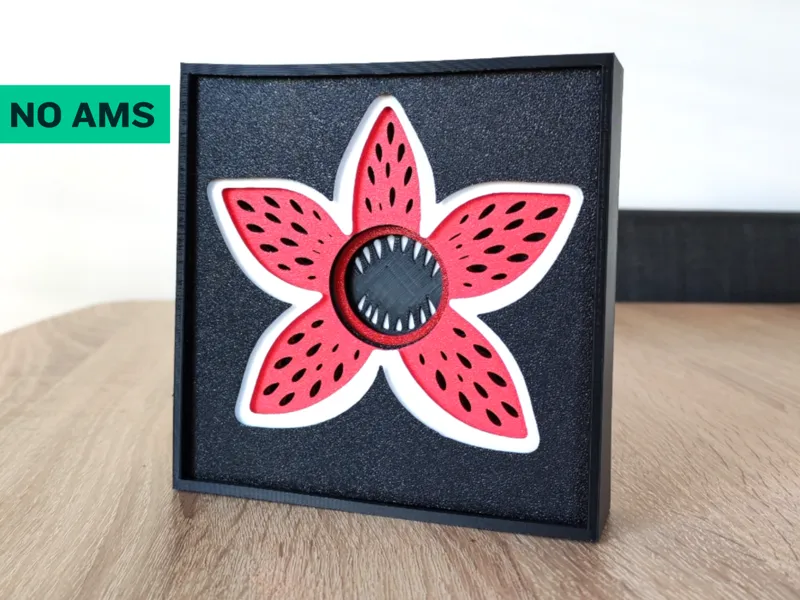Stranger Things - Demogorgon Shadow Box - NO AMS