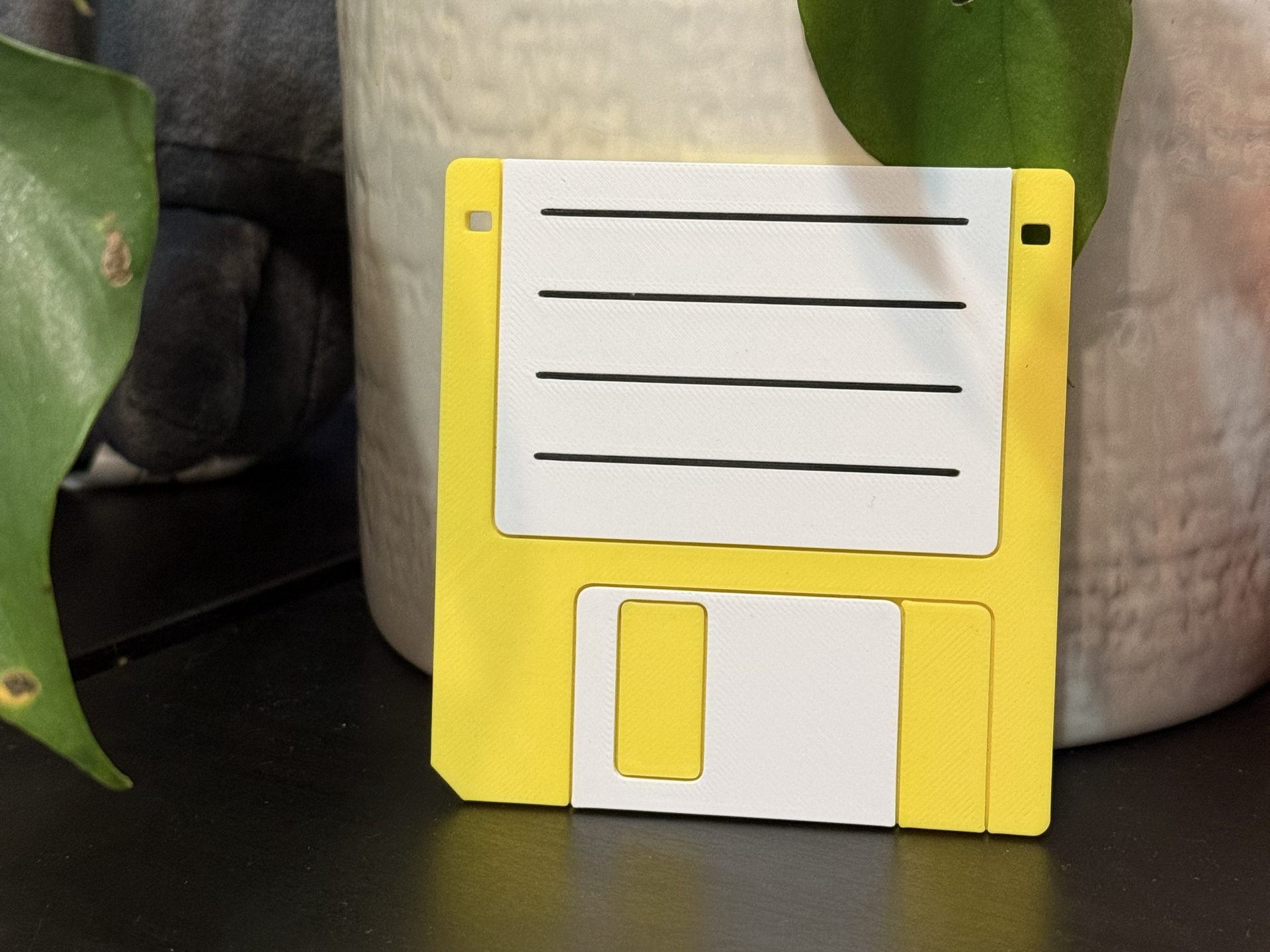 Retro Floppy Disk Coaster & Decor (No Glue!)
