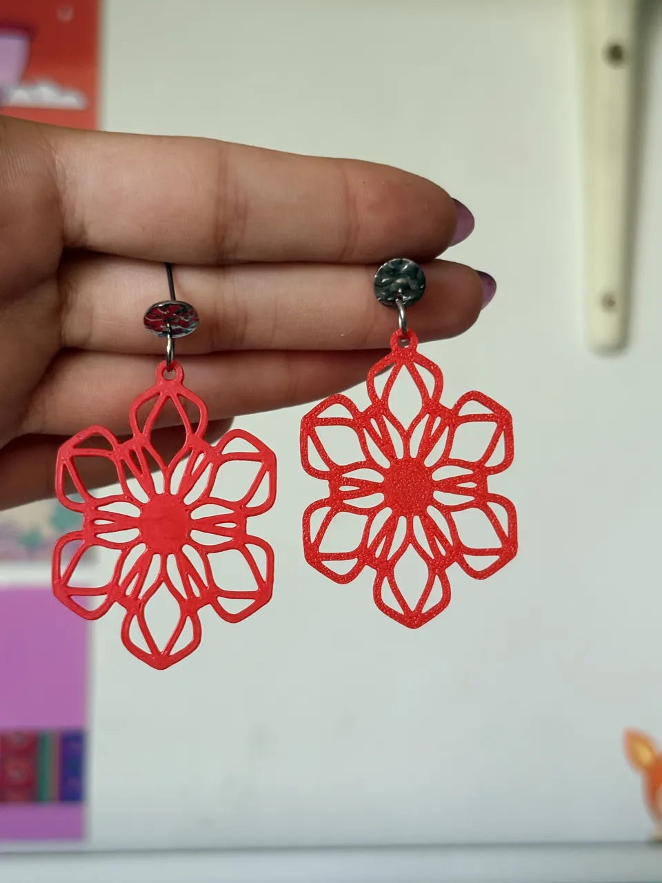 Pendientes mandala view 2