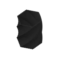 A1M - 0.2mm layer, 2 walls, no infill, no support